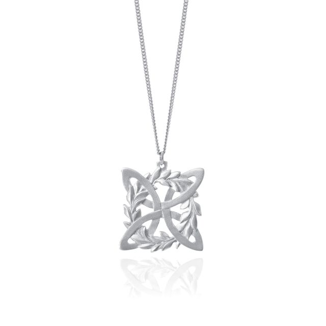 CELTIC WREATH NECKLACE -  - Amos Pewter