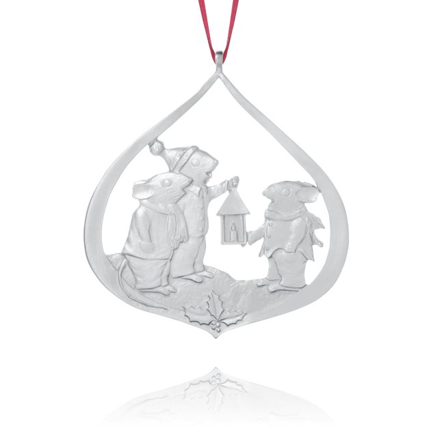 CAROLLERS COLLECTOR ORNAMENT 1984 -  - Amos Pewter