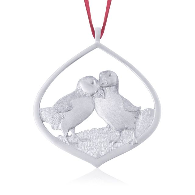 PUFFINS COLLECTOR ORNAMENT 2022 -  - Amos Pewter