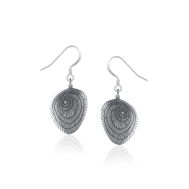 CIRQUE EARRINGS -  - Amos Pewter