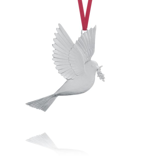 PEACE COLLECTOR ORNAMENT 1991 -  - Amos Pewter
