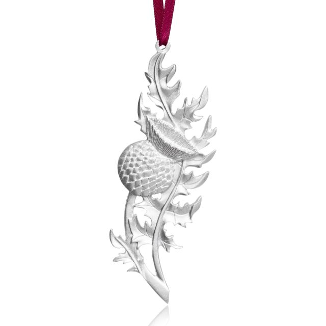 THISTLE ORNAMENT -  - Amos Pewter