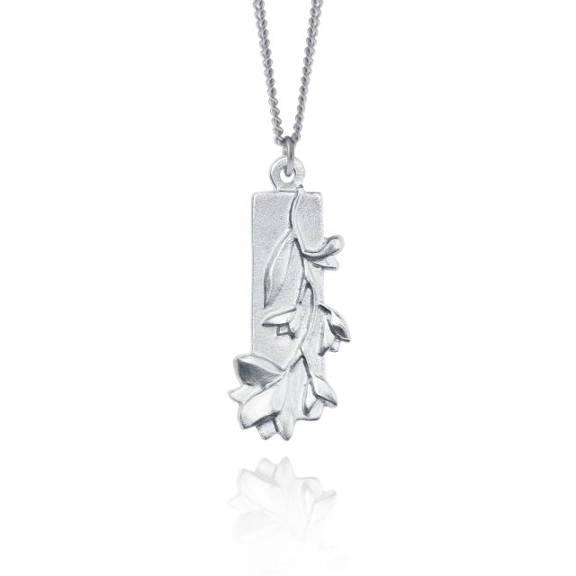 SPRIG NECKLACE -  - Amos Pewter
