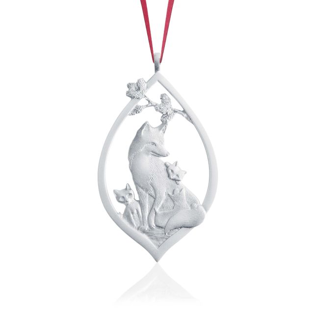 FOX COLLECTOR ORNAMENT 2023 -  - Amos Pewter