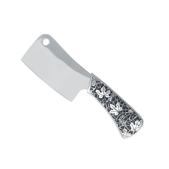 VINEYARD CHEESE CLEAVER -  - Amos Pewter