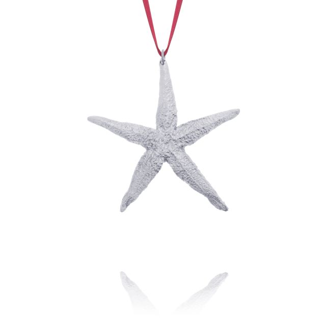 STARFISH COLLECTOR ORNAMENT 1979 -  - Amos Pewter