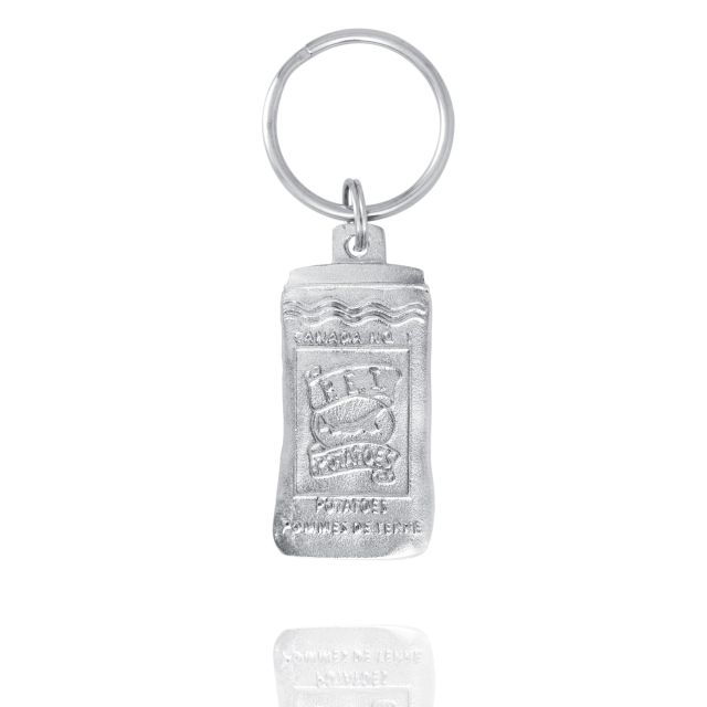 PEI POTATO BAG KEY RING -  - Amos Pewter