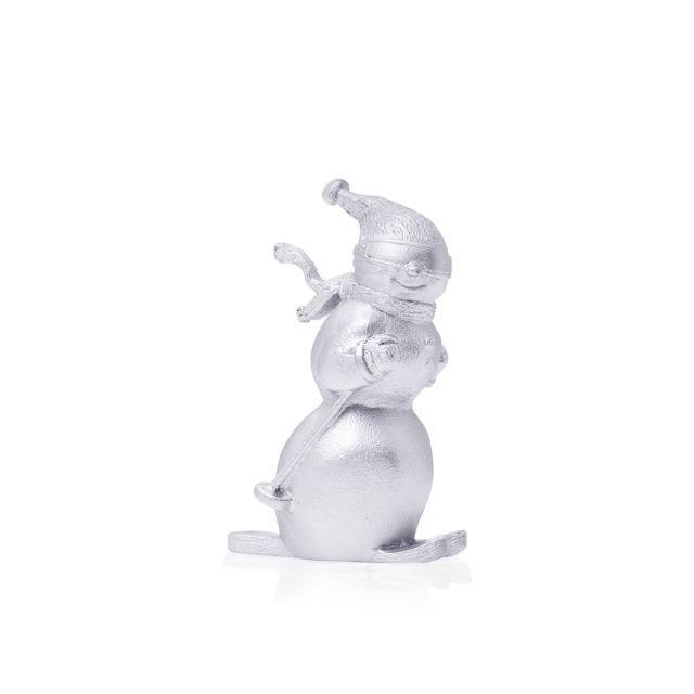 SNOWMAN SKIING -  - Amos Pewter