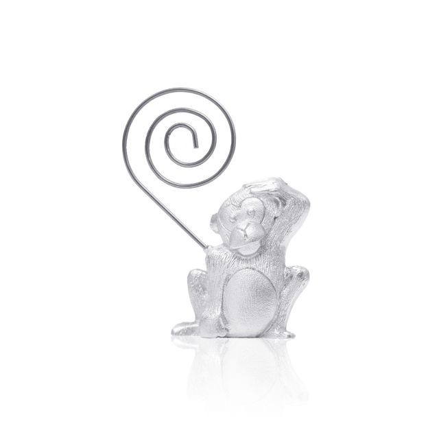 MONKEY MINI PICTURE HOLDER -  - Amos Pewter