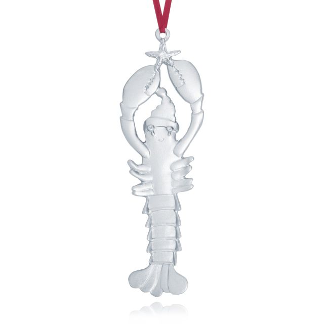 SANTA CLAWS ORNAMENT -  - Amos Pewter