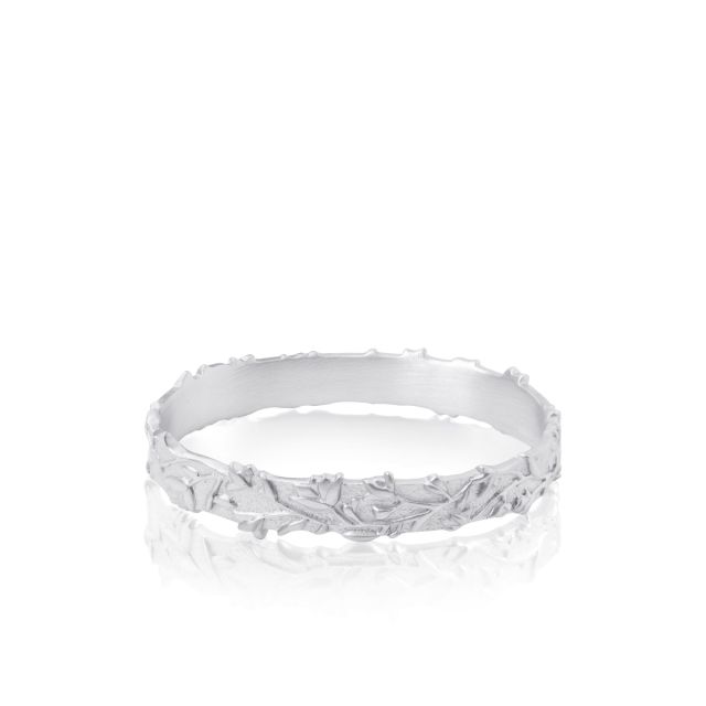 SPRIG BANGLE -  - Amos Pewter
