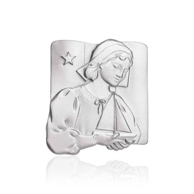 EVANGELINE MAGNET -  - Amos Pewter