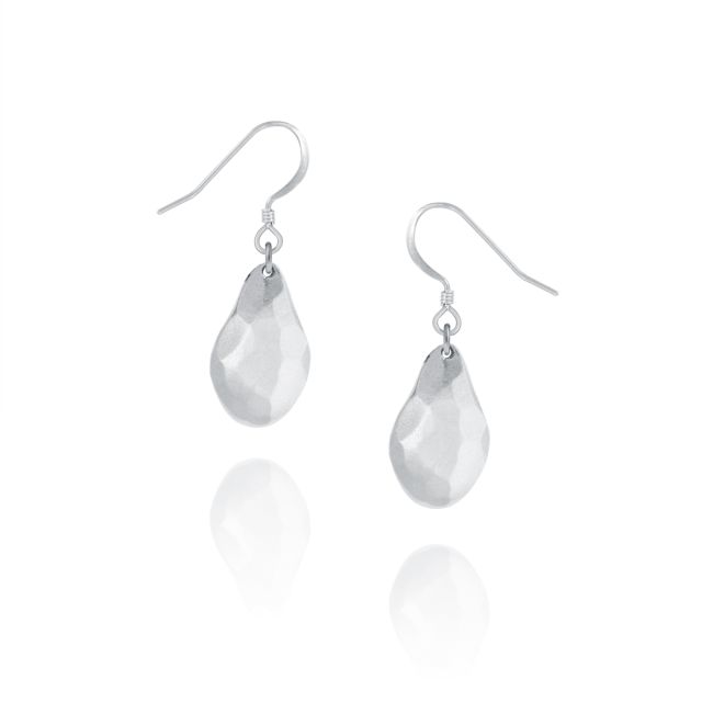 FORGED EARRINGS -  - Amos Pewter