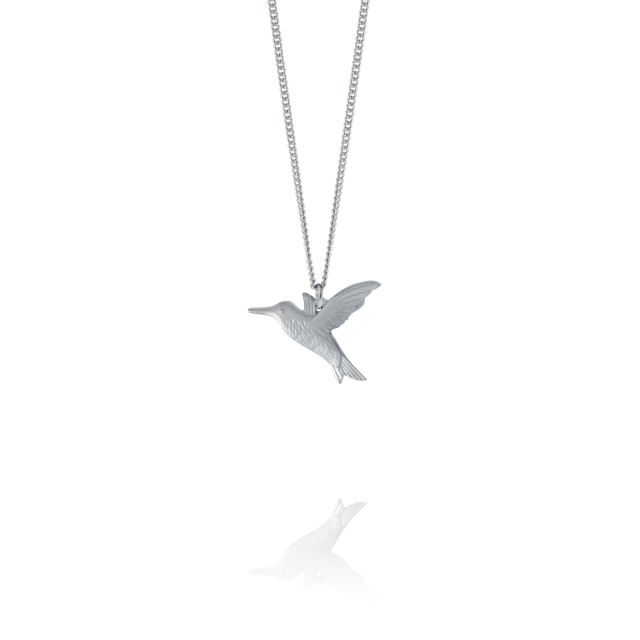 HUMMINGBIRD NECKLACE -  - Amos Pewter