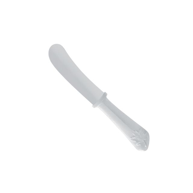 MAPLE LEAF PATE KNIFE -  - Amos Pewter