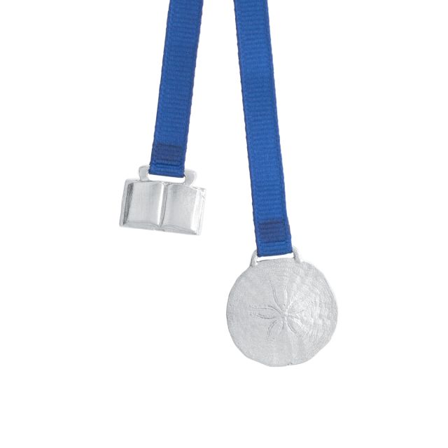 SAND DOLLAR BOOKMARK -  - Amos Pewter