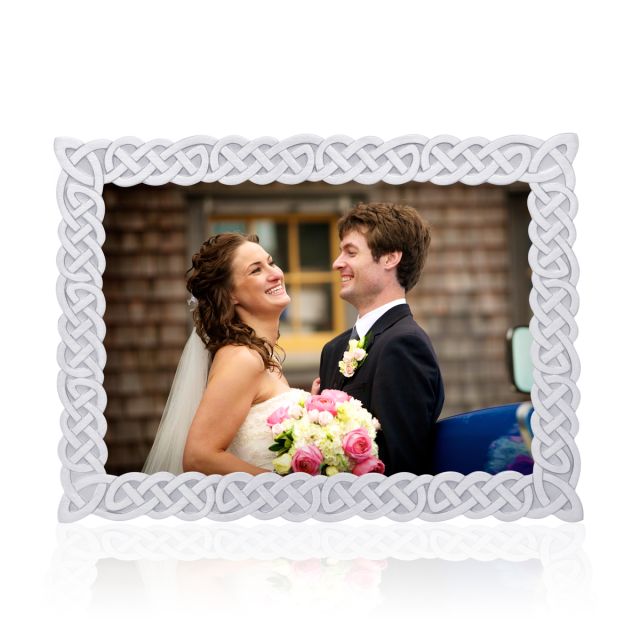 CELTIC PICTURE FRAME, 5 X 7 -  - Amos Pewter