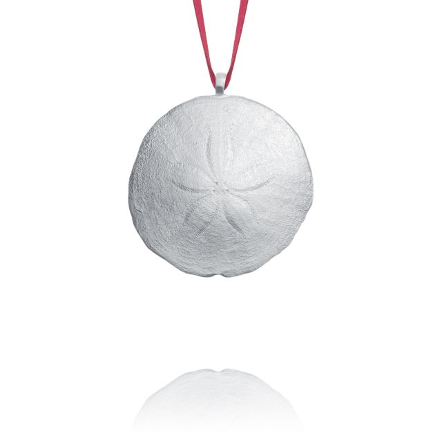 SAND DOLLAR ORNAMENT -  - Amos Pewter