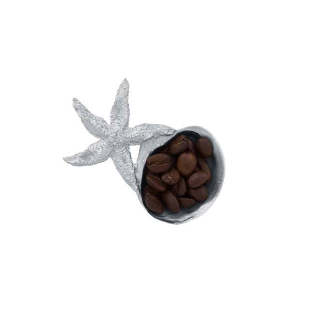 BEACH TREASURE COFFEE SCOOP -  - Amos Pewter