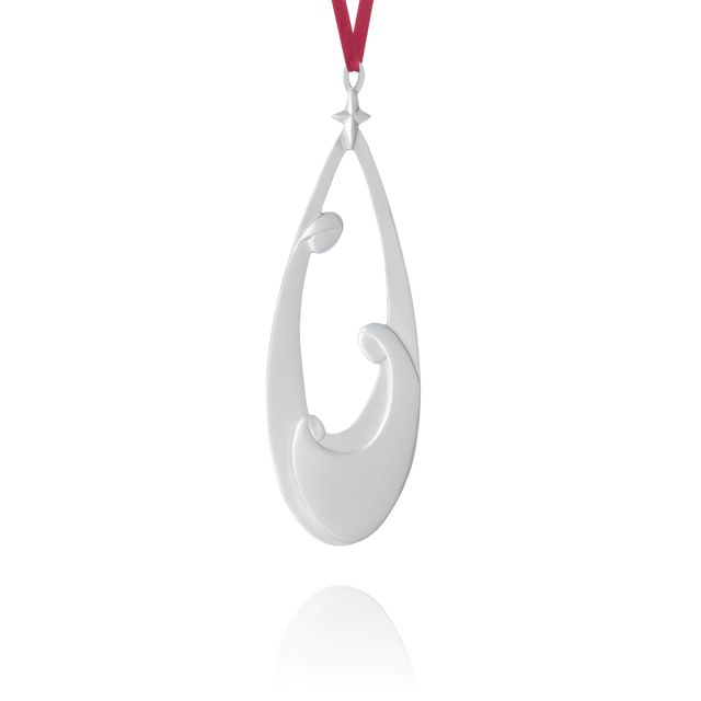NATIVITY ORNAMENT -  - Amos Pewter