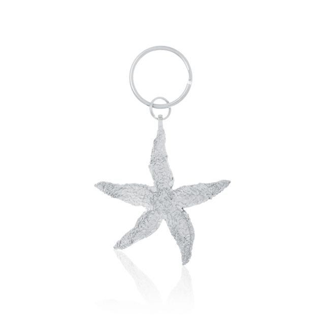 STARFISH KEY RING -  - Amos Pewter