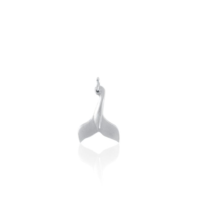WHALE TAIL CHARM -  - Amos Pewter