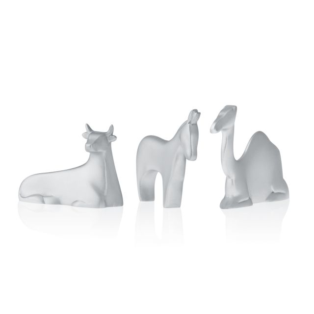NATIVITY ANIMALS - SET OF 3 -  - Amos Pewter