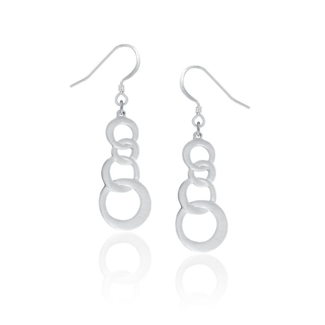 CONNECTION EARRINGS -  - Amos Pewter