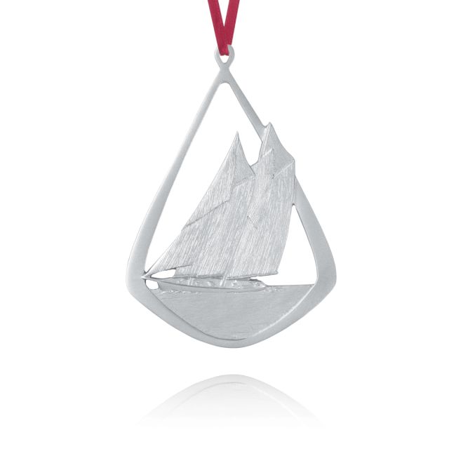 BLUENOSE ORNAMENT -  - Amos Pewter