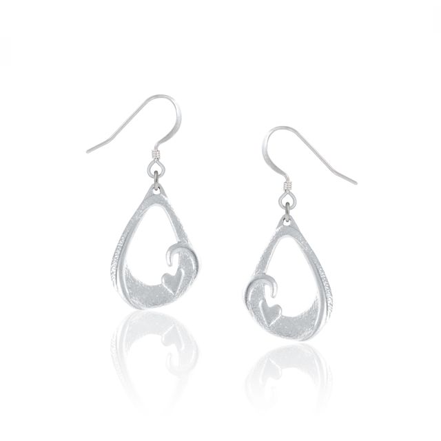 AMOUR EARRINGS -  - Amos Pewter