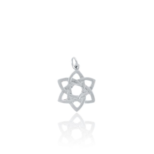 CELTIC ROSE CHARM -  - Amos Pewter