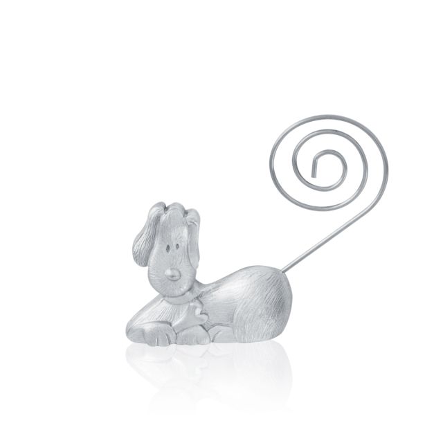 DOG MINI PICTURE HOLDER -  - Amos Pewter