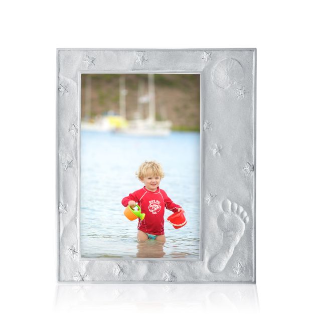 MOMENTS PICTURE FRAME, 4 X 6 -  - Amos Pewter