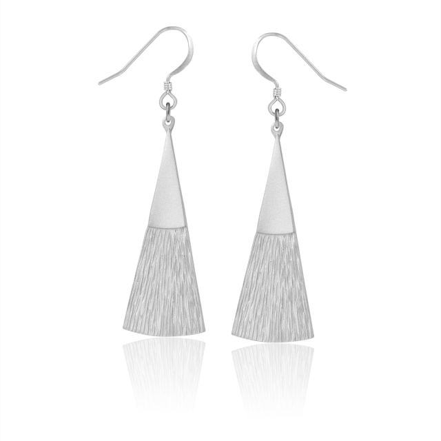 HORIZON EARRINGS -  - Amos Pewter