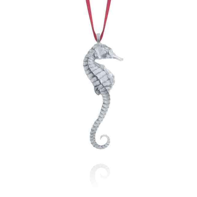 SEAHORSE ORNAMENT -  - Amos Pewter