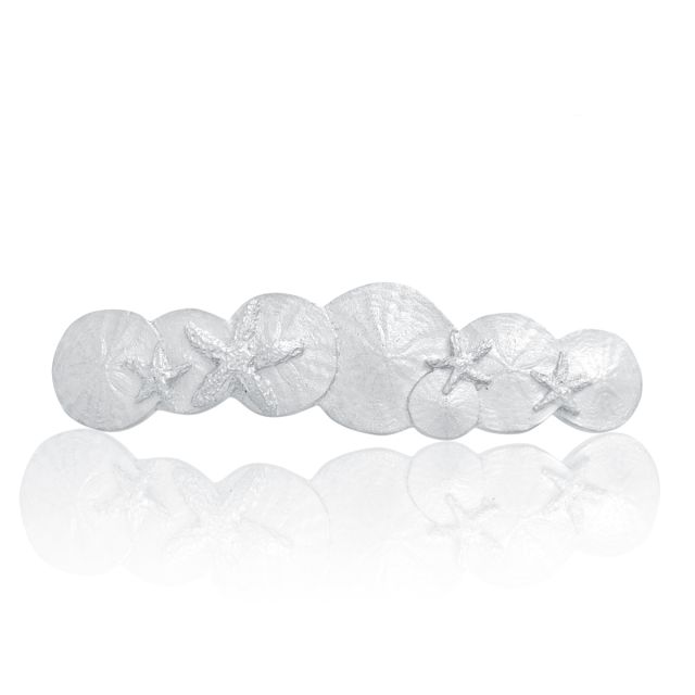BEACH TREASURE BARRETTE -  - Amos Pewter