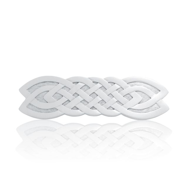 CELTIC BARRETTE -  - Amos Pewter