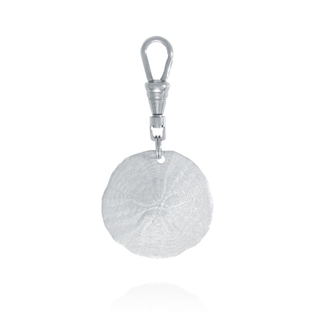 SAND DOLLAR ZIPPER PULL -  - Amos Pewter