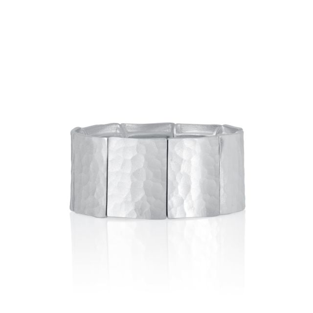 FORGED CUFF BRACELET -  - Amos Pewter