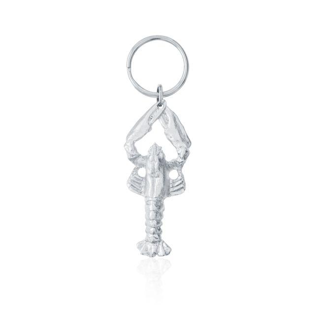 LOBSTER KEY RING -  - Amos Pewter