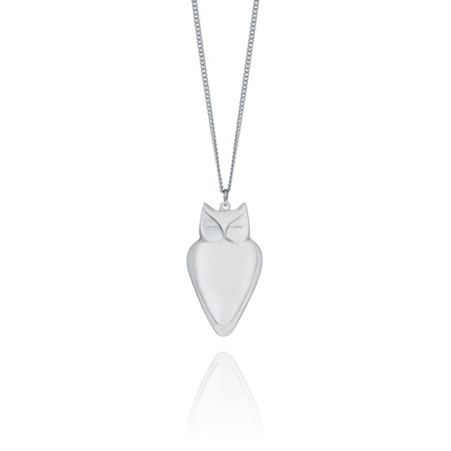OWL NECKLACE -  - Amos Pewter