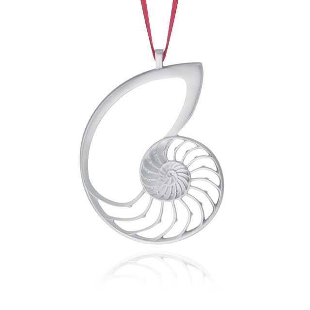 NAUTILUS COLLECTOR ORNAMENT 2014 - - Amos Pewter