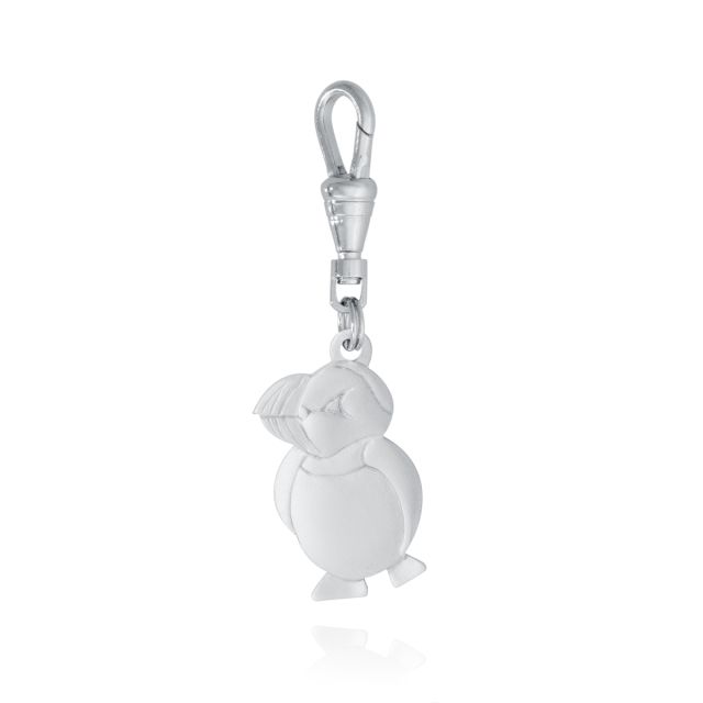 PUFFIN ZIPPER PULL -  - Amos Pewter