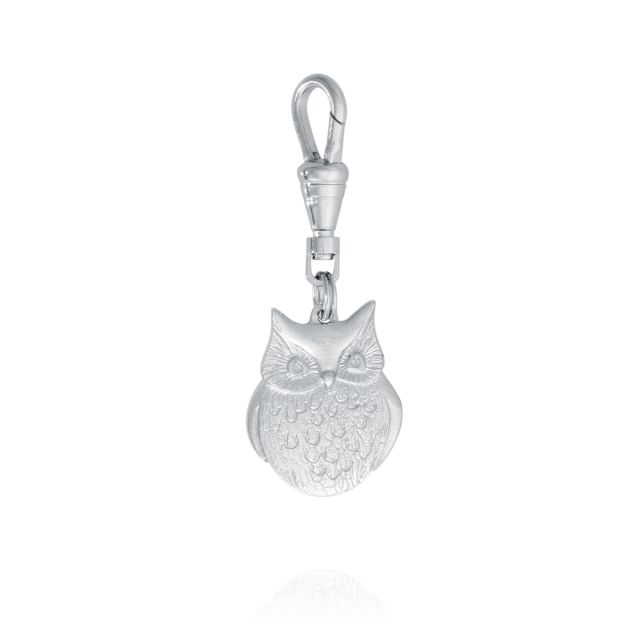 OWL ZIPPER PULL -  - Amos Pewter