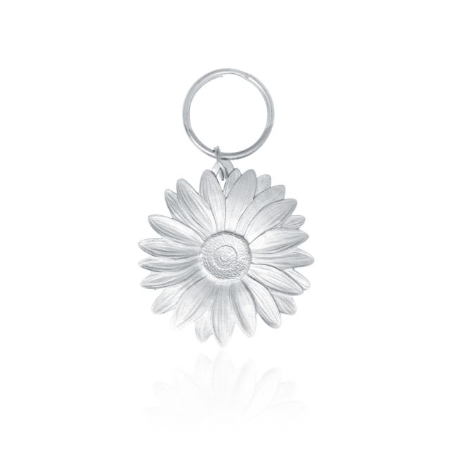 DAISY KEY RING -  - Amos Pewter
