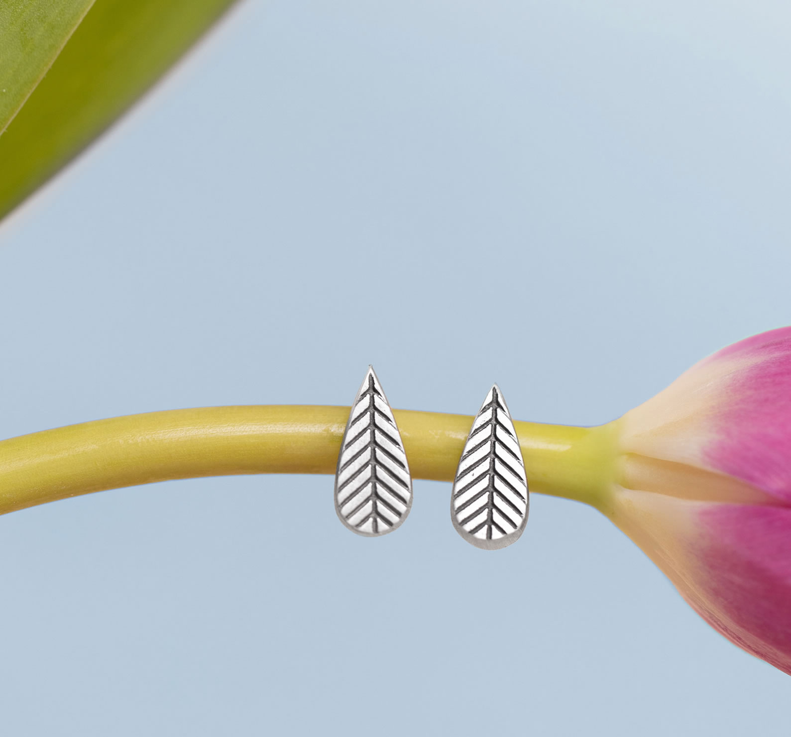 Pewter Springtime Earrings