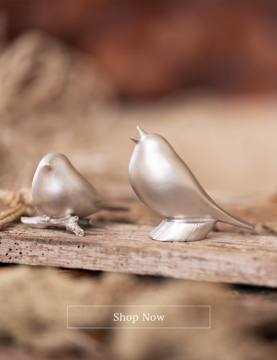 Pewter Song Birds